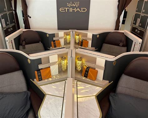 Etihad Airways Business Class .